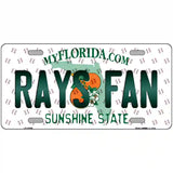 Rays Fan Florida Novelty Metal License Plate 12" x 6" (LP)