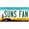 Suns Fan Arizona Novelty Metal License Plate 12" x 6" (LP)