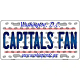 Capitals Fan Washington DC Novelty Metal License Plate 12" x 6" (LP)