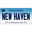 New Haven Connecticut Metal Novelty License Plate 12" x 6" (LP)