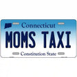 Moms Taxi Connecticut Metal Novelty License Plate 12" x 6" (LP)