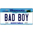 Bad Boy Minnesota State Novelty License Plate 12" x 6" (LP)