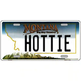 Hottie Montana State Novelty License Plate 12" x 6" (LP)