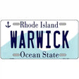 Warwick Rhode Island State License Plate Novelty License Plate 12" x 6" (LP)