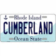 Cumberland Rhode Island State License Plate Novelty License Plate 12" x 6" (LP)