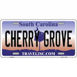 Cherry Grove South Carolina Novelty License Plate 12" x 6" (LP)