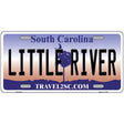 Little River South Carolina Novelty License Plate 12" x 6" (LP)