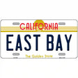 East Bay California Novelty License Plate 12" x 6" (LP)