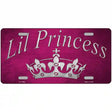 Lil Princess Novelty License Plate 12" x 6" (LP)