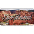 New Mexico Red Canyon Novelty Metal State License Plate 12" x 6" (LP)