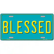 Blessed Novelty License Plate 12" x 6" (LP)