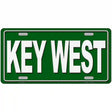 Key West Novelty License Plate 12" x 6" (LP)