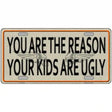 You Are The Reason Novelty License Plate 12" x 6" (LP)