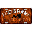 Vicious Power Novelty License Plate 12" x 6" (LP)