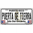 Puerta De Tierra Puerto Rico Novelty License Plate 12" x 6" (LP)