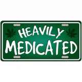 Heavily Medicated Novelty License Plate 12" x 6" (LP)