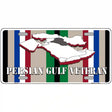 Persian Gulf Veteran Novelty Metal License Plate 12" x 6" (LP)