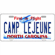 Camp Lejeune North Carolina Novelty License Plate 12" x 6" (LP)