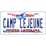 Camp Lejeune North Carolina Novelty License Plate 12" x 6" (LP)