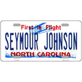 Seymour Johnson North Carolina Novelty License Plate 12" x 6" (LP)