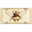 Bumble Bee Watercolor Novelty Metal License Plate 12" x 6" (LP)