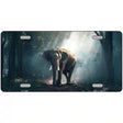 Elephant in the Woods Novelty Metal License Plate 12" x 6" (LP)