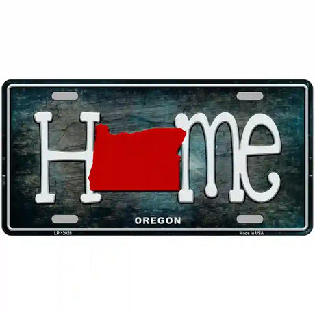 Oregon Home State Outline Novelty License Plate 12" x 6" (LP)