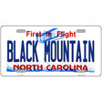 Black Mountain North Carolina Novelty Metal License Plate 12" x 6" (LP)