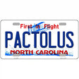 Pactolus North Carolina State Novelty Metal License Plate 12" x 6" (LP)