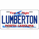 Lumberton North Carolina State Novelty Metal License Plate 12" x 6" (LP)