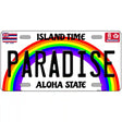 Paradise Hawaii Novelty Metal License Plate 12" x 6" (LP)