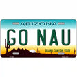 Go Northern Arizona Univ Novelty Metal License Plate 12" x 6" (LP)