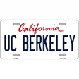 UC Berkeley Novelty Metal License Plate 12" x 6" (LP)