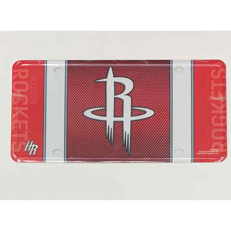 Houston Rockets Novelty Metal License Plate Tag LP-1264