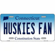 Huskies Fan Novelty Metal License Plate 12" x 6" (LP)