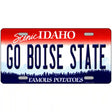 Go Boise State Novelty Metal License Plate 12" x 6" (LP)