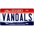 Vandals Novelty Metal License Plate 12" x 6" (LP)