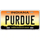 Purdue Novelty Metal License Plate Tag 12" x 6" (LP)