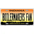 Boilermakers Fan Novelty Metal License Plate Tag 12" x 6" (LP)