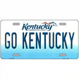 Go Kentucky Novelty Metal License Plate Tag 12" x 6" (LP)