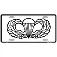 Parachute Badge Novelty Metal License Plate 12" x 6" (LP)