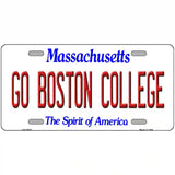 Go Boston College Novelty Metal License Plate 12" x 6" (LP)