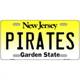 Pirates Novelty Metal License Plate 12" x 6" (LP)