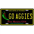 Go Aggies Novelty Metal License Plate 12" x 6" (LP)