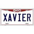 Xavier Novelty Metal License Plate 12" x 6" (LP)