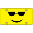 Sunglasses Cool Smiley Novelty Metal License Plate 12" x 6" (LP)