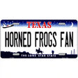 Horned Frogs Fan Novelty Metal License Plate 12" x 6" (LP)