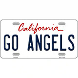 Go Angels Novelty Metal License Plate Tag 12" x 6" (LP)