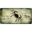 Cancer Zodiac Novelty Metal License Plate 12" x 6" (LP)