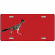 Roadrunner Offset Novelty Metal License Plate 12" x 6" (LP)